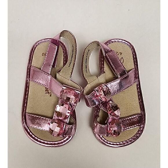 Squeaky Feet/Lanie Cakes Little Girls Sandals Size 4/5 Lots of 4 - Picture 5 of 16